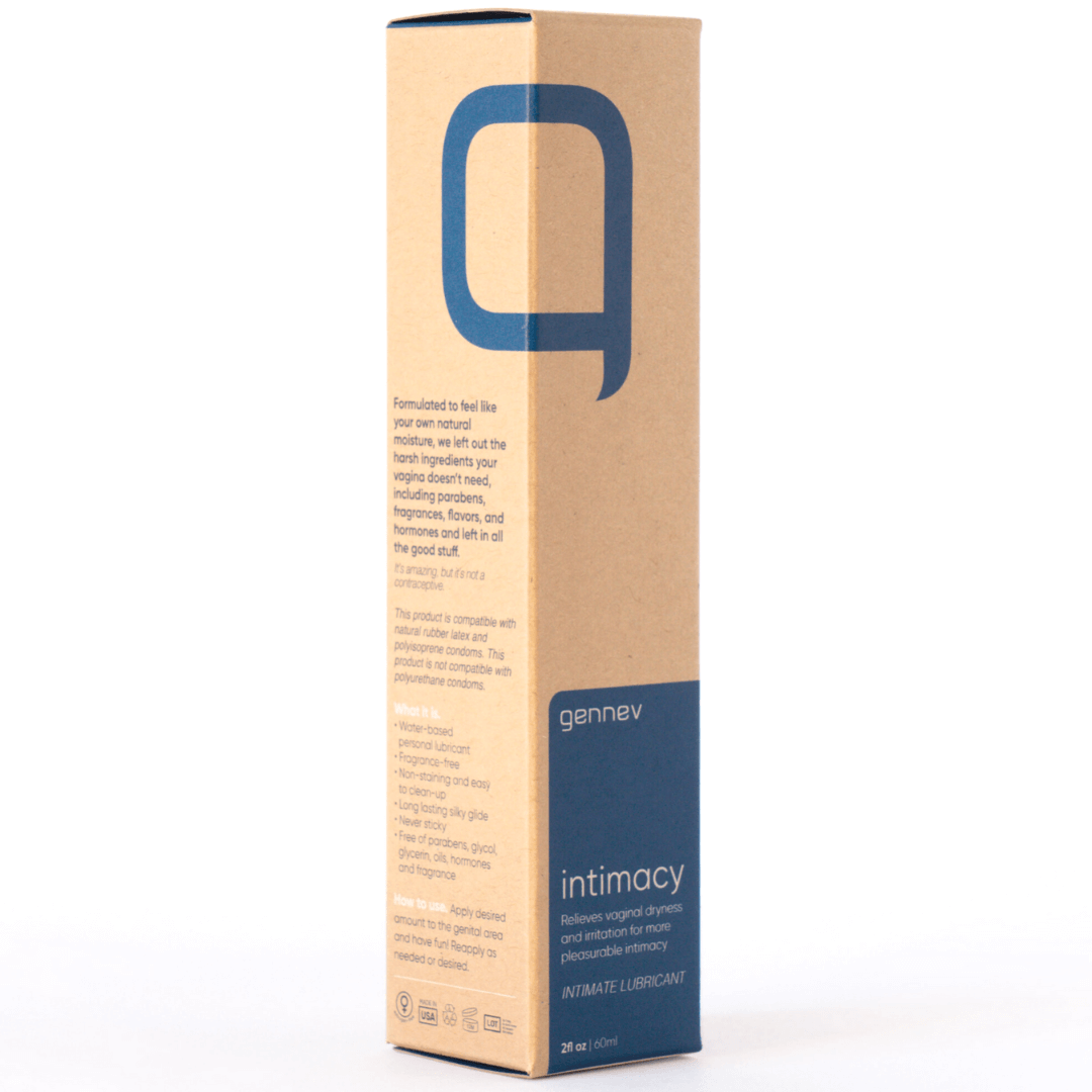 Gennev Intimacy Lubricant for Painful Sex.